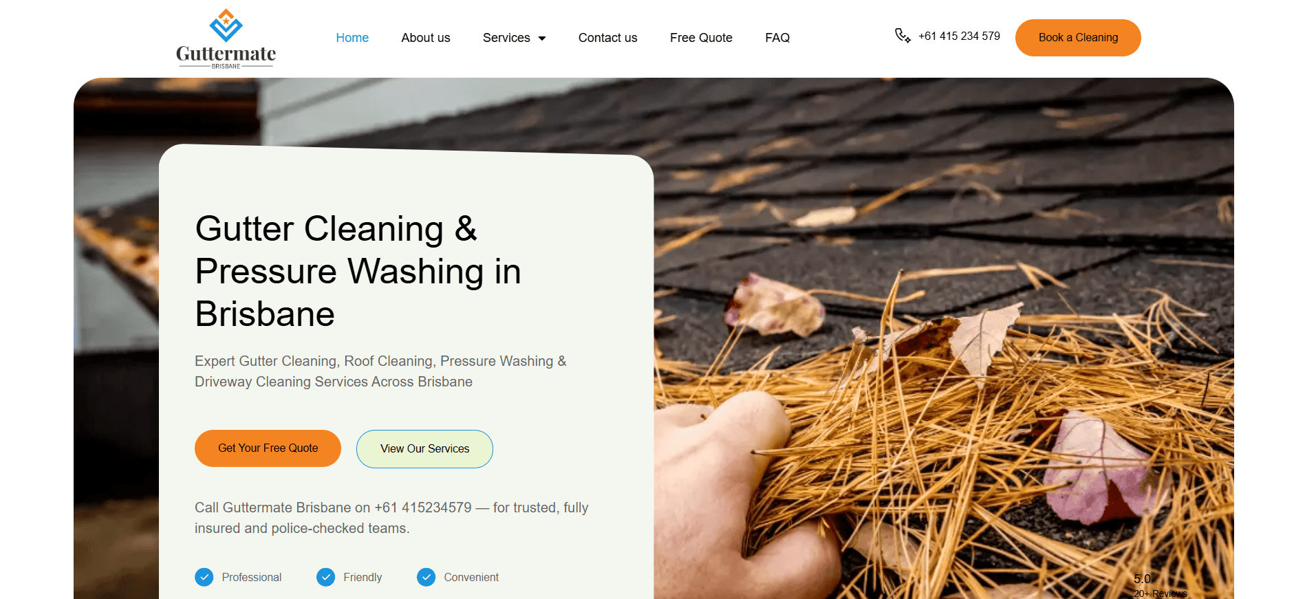 Guttermate Brisbane – Gutter Cleaning & Exterior Cleaning Services